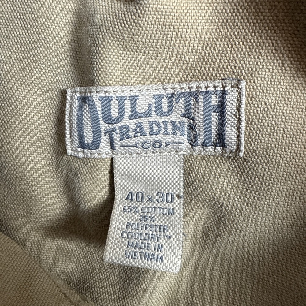 Duluth Trading Co. CoolDry Fire Hose Work Pant Cargo Men's Size 40X30 95115 - Picture 5 of 10